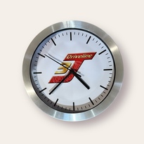 Retro Logo Clock